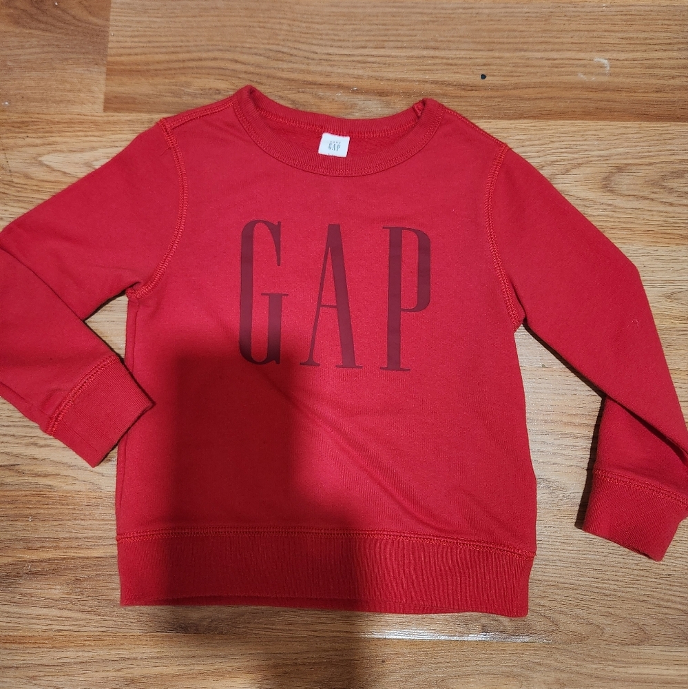 GAP Kids Red Sweatshirt 3T